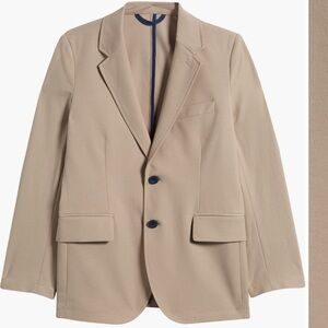 Vineyard Vines OTG On The Go Lightweight Blazer Khaki 2 Button Youth Boys 16